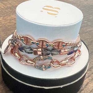 Bomb Party Fall Luxe Stacks “A Drop of Sparkled Color”